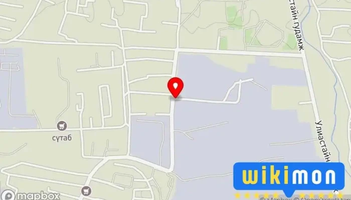 гэсэн газрын зураг 421 дүгээр нээлттэй хорих анги Шорон дээр Улаанбаатар