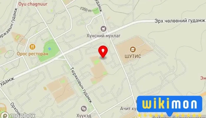 гэсэн газрын зураг 5 Хүүхдийн цэцэрлэг дээр Эрдэнэт