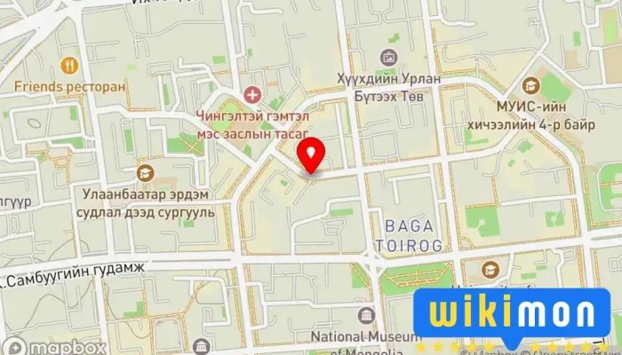 гэсэн газрын зураг Аав нартаа Түүхэн Дурсгалт Газар дээр Улаанбаатар
