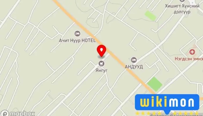 гэсэн газрын зураг <b>Ахуй Үйлчилгээ</b>Зурагт-Гар Утас засвар ATV Засах Дэлгүүр дээр Улаангом