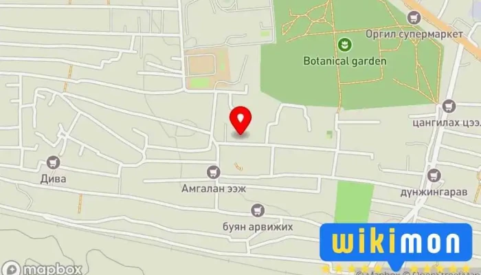 гэсэн газрын зураг Амгалан-Итгэлэхүй өрхийн эрүүл мэндийн төв Эмнэлэг дээр Улаанбаатар