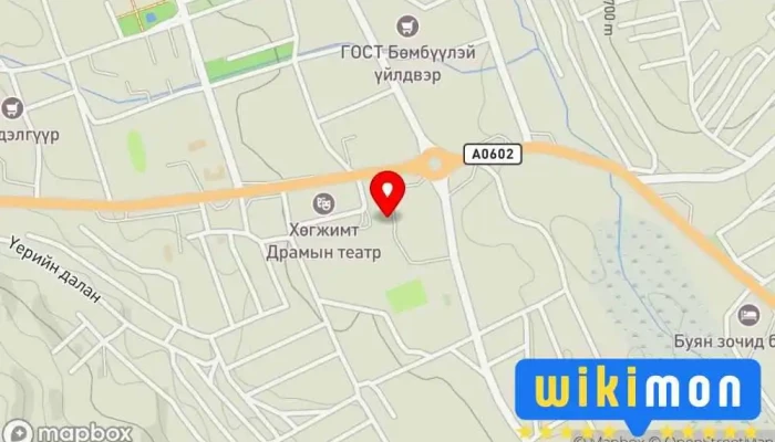 гэсэн газрын зураг Архангай аймгийн Автотээврийн төв Автотээврийн Газар дээр Цэцэрлэг