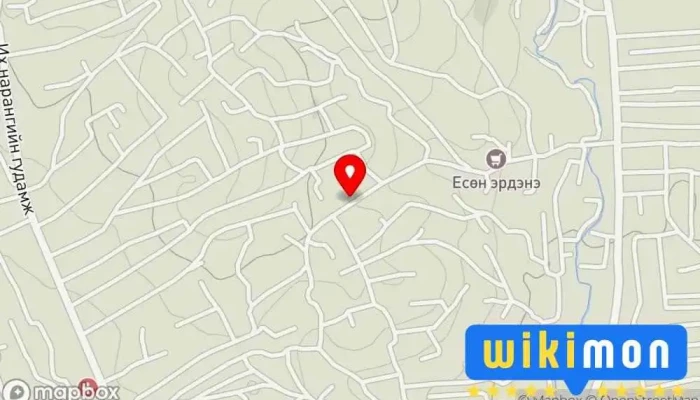 гэсэн газрын зураг АВТО ПААР СЕРВИС Автомашин засварын газар дээр Улаанбаатар