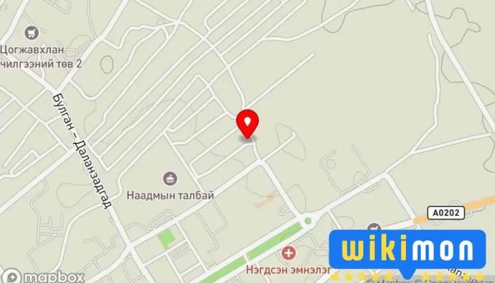 гэсэн газрын зураг авто засвар Автомашин засварын газар дээр Даланзадгад