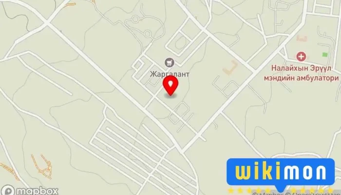 гэсэн газрын зураг Awtusnii buudal Ахлах сургуулиуд дээр Налайх