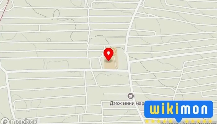 гэсэн газрын зураг Бага сургууль Сургууль дээр Эрдэнэт
