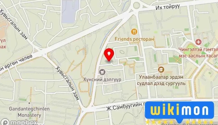 гэсэн газрын зураг Баянбогд Авто Угаалга /Bayanbogd car wash/ Машин угаалга дээр Улаанбаатар