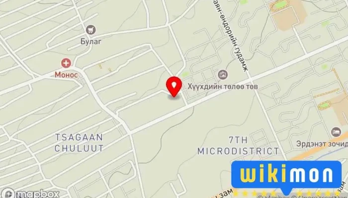 гэсэн газрын зураг Байгаль Апартмент Нийтийн орон сууц дээр Эрдэнэт