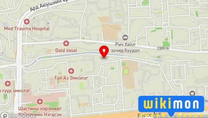 гэсэн газрын зураг bair Нийтийн орон сууц дээр Улаанбаатар