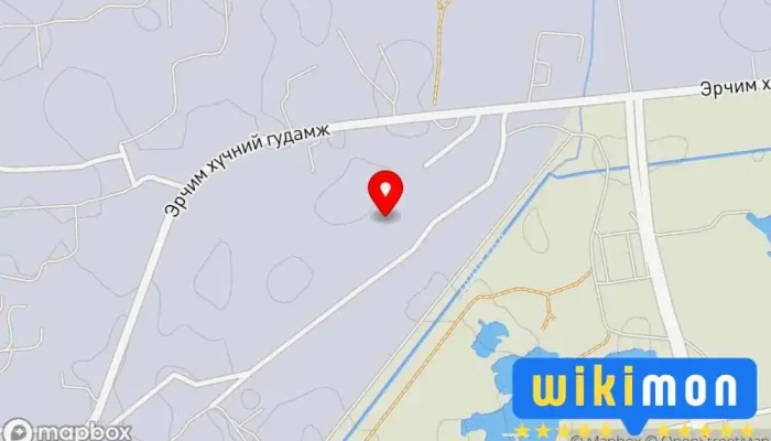 гэсэн газрын зураг BargilTech Компаний Оффис дээр Улаанбаатар
