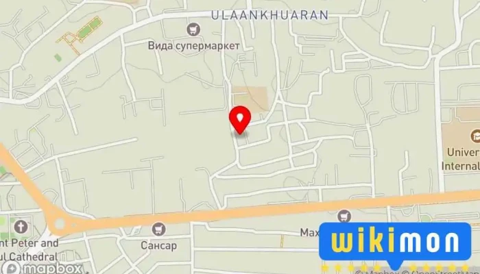 гэсэн газрын зураг Барилгын туслах материал, гэр ахуйн бараа Барааны дэлгүүр дээр БЗД - 38 хороо