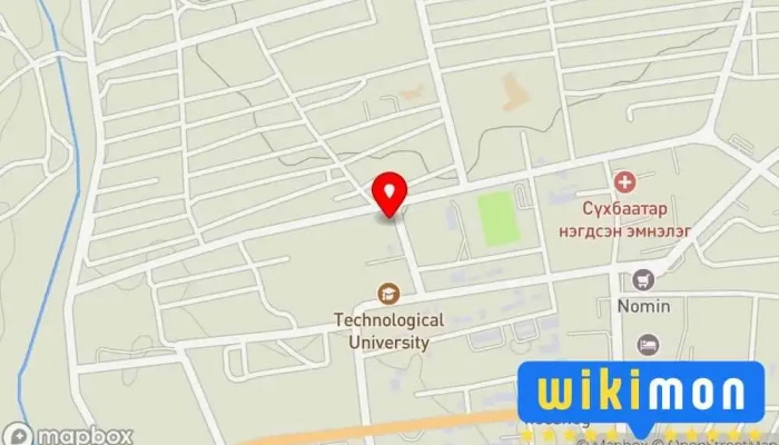 гэсэн газрын зураг Batkhuleg auto service Автомашин засварын газар дээр Баруун−Урт