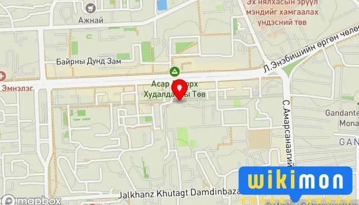 гэсэн газрын зураг Батхүлэг авто сургууль - Batkhuleg Жолоодлогын тусгай талбай дээр Улаанбаатар