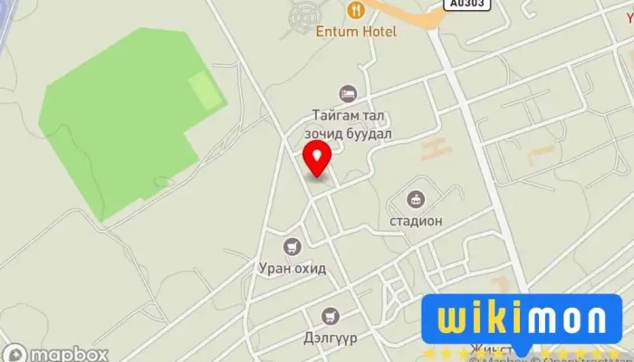 гэсэн газрын зураг Budi Компьютерийн засвар үйлчилгээ дээр Алтай