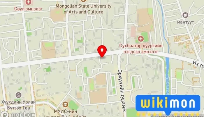 гэсэн газрын зураг Buduuneegiix  дээр Улаанбаатар