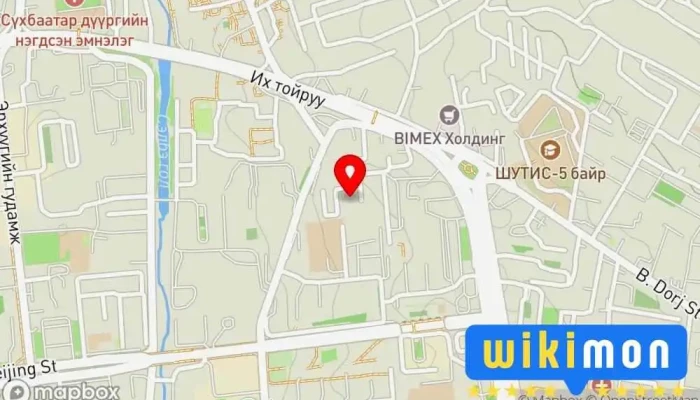 гэсэн газрын зураг Бүртгэлийн дэвтэр Зөвлөгөө өгөх үйлчилгээ дээр БЗД - 1 хороо