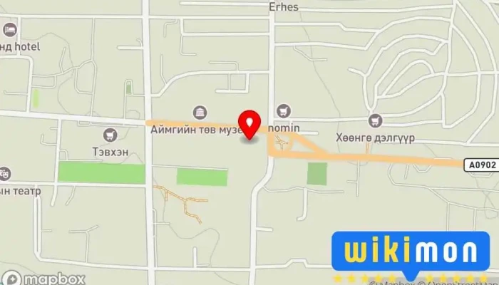 гэсэн газрын зураг Buyantad duralsan gazar Дунд Сургууль дээр Мөрөн
