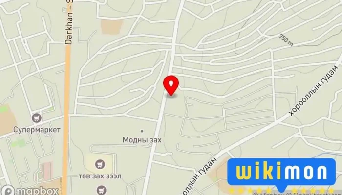 гэсэн газрын зураг darkhan Хувцасны дэлгүүр дээр Дархан