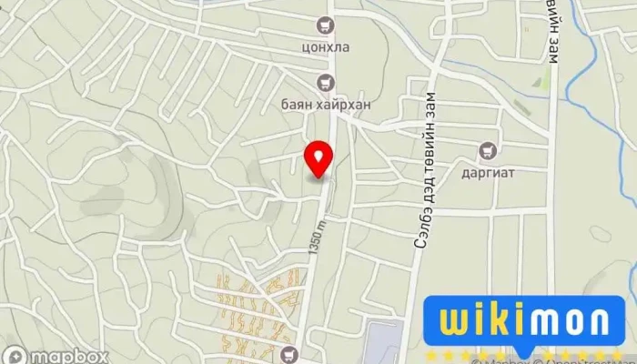 гэсэн газрын зураг Дугуй засвар азотын хий (N2 Dugui zaswar) Автомашин засварын газар дээр Улаанбаатар