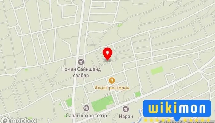 гэсэн газрын зураг Дугуй засвар Худалдаа Автомашин засварын газар дээр Сайншанд
