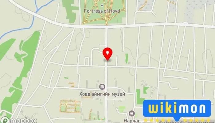 гэсэн газрын зураг Дугуй засвар  дээр Ховд