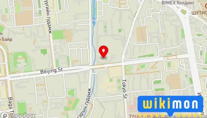 гэсэн газрын зураг Дүүчэн ХХК Компаний Оффис дээр Улаанбаатар
