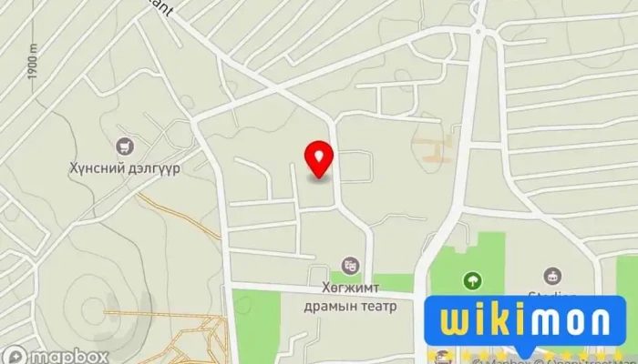 гэсэн газрын зураг Эмнэлэг Эмнэлэг дээр Баянхонгор