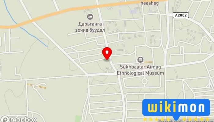 гэсэн газрын зураг Энхжин хотхон Нийтийн орон сууц дээр Баруун−Урт