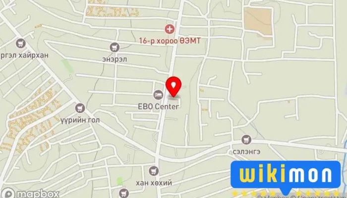 гэсэн газрын зураг Еөк,Нико hoyrin bair Нийтийн орон сууц дээр Улаанбаатар