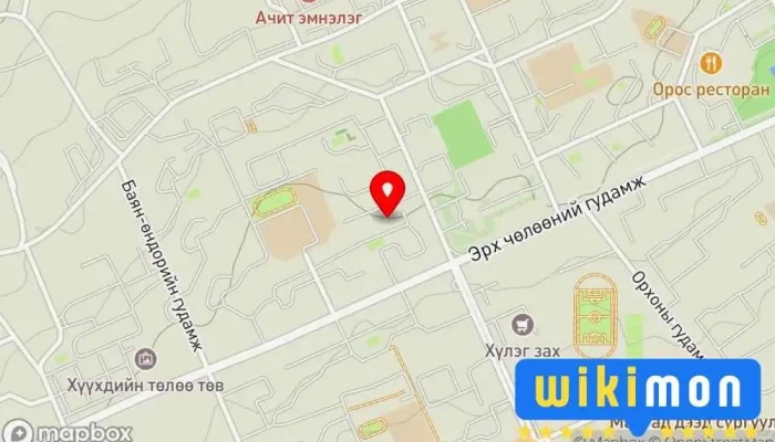 гэсэн газрын зураг Эрдэнэт Үсэг хэвлэлийн газар Хэвлэлийн компани дээр Эрдэнэт