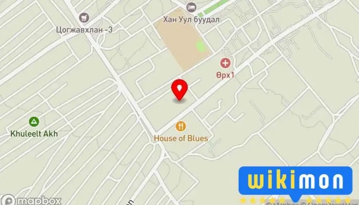 гэсэн газрын зураг Эрүүл мэндийн газар Нийтийн Эрүүл Мэндийн Хэлтэс дээр Даланзадгад