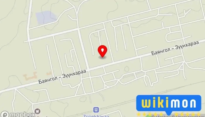 гэсэн газрын зураг Gar utas zasvar, selbeg heregsel Дэлгүүр дээр Зүүнхараа