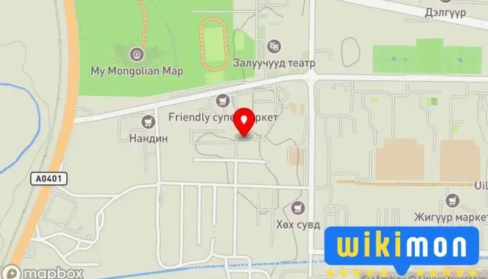 гэсэн газрын зураг Гоо урлан салон Гоо сайхны салон дээр Дархан
