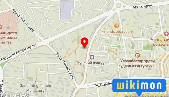 гэсэн газрын зураг Говь Хармагтай ХХК Тээвэр Зуучийн Үйлчилгээ дээр ЧД - 5 хороо