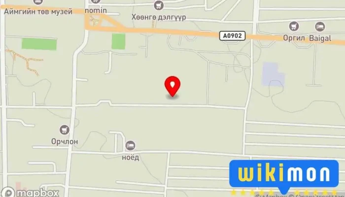 гэсэн газрын зураг Гурилын үйлдвэр ХХК Гурилын үйлдвэр дээр Мөрөн