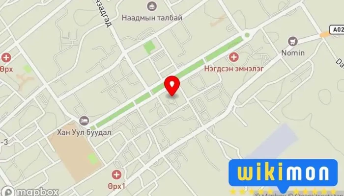 гэсэн газрын зураг Hajidmaa Ресторан дээр Даланзадгад