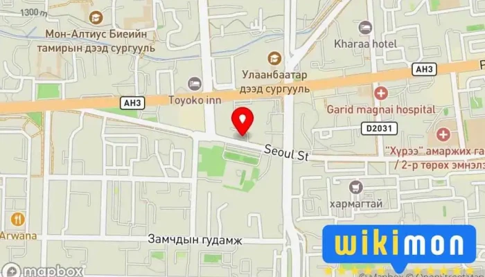гэсэн газрын зураг HiKorea Mongolia Боловсролын Зөвлөгч дээр Улаанбаатар