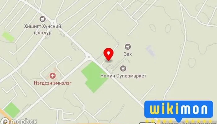 гэсэн газрын зураг Их Барилга ХК Барилгын Компани дээр Улаангом