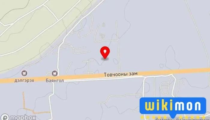 гэсэн газрын зураг Илт Гоулд ХХК Агуулах дээр СХД - 32 хороо