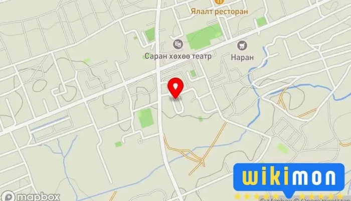 гэсэн газрын зураг Инфинити салон Үсний Салон дээр Сайншанд