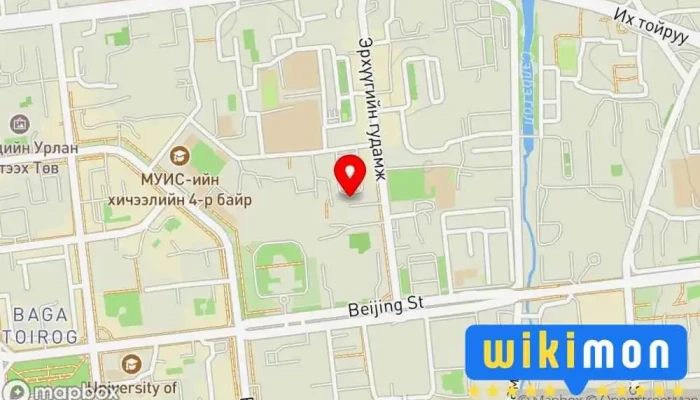 гэсэн газрын зураг Institute of Development for Psychotherapy Сэтгэл зүйч дээр Улаанбаатар