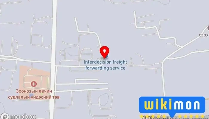 гэсэн газрын зураг Интердесижн ХХК Тээврийн үйлчилгээ дээр Улаанбаатар