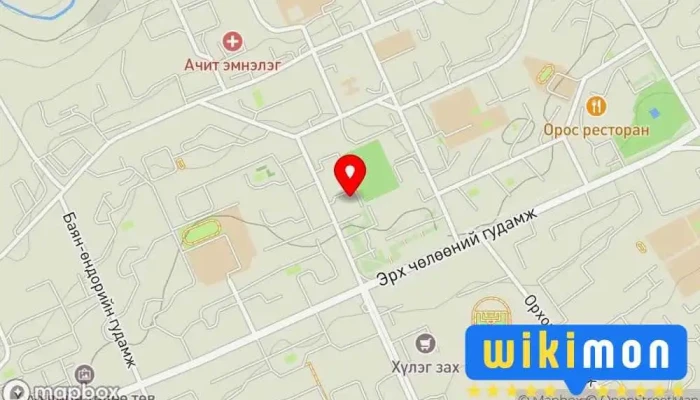 гэсэн газрын зураг Иргэний хөдөлгөөний нам Засгийн газрын байшин дээр Эрдэнэт