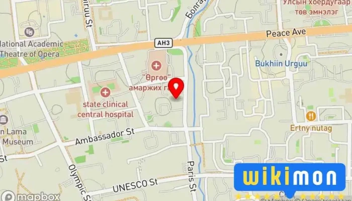 гэсэн газрын зураг Юу Эн Ай Ти ХХК Программ хангамжийн компани, Зөвлөгөө өгөх үйлчилгээ, Вэбсайт дизайнер дээр Улаанбаатар