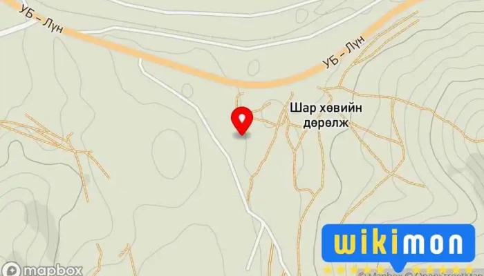 гэсэн газрын зураг Хэрлэн Байдраг ХХК Үйлдвэр  дээр Улаанбаатар
