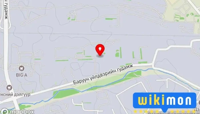 гэсэн газрын зураг Хурх гурил - Hurh guril 