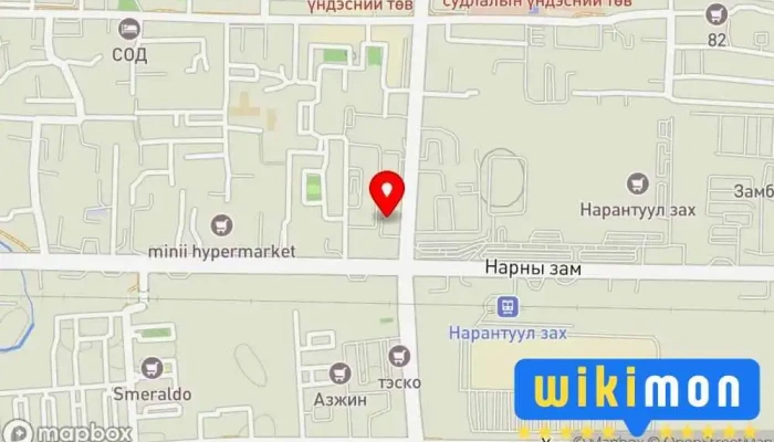 гэсэн газрын зураг Хүслэн Үсчин гоо сайхан Гоо сайхны салон дээр Улаанбаатар