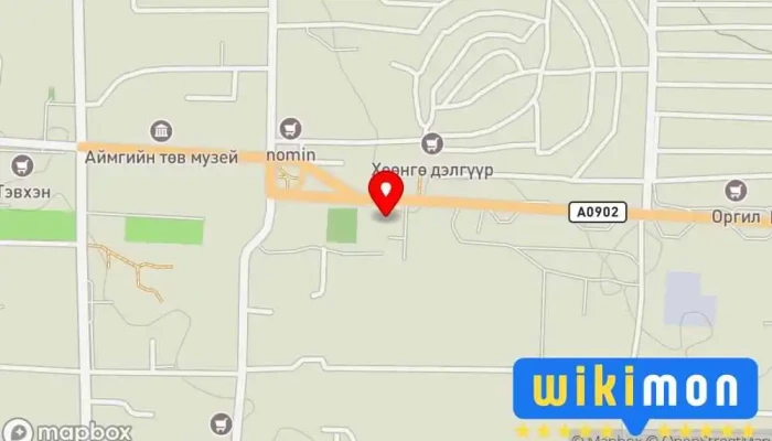 гэсэн газрын зураг Хүүхэд гэр бүл, хөгжлийн газар Хүүхэд Асрах Товчоо дээр Мөрөн