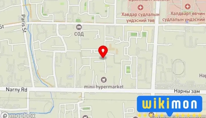 гэсэн газрын зураг Хувийн машины зогсоол Автомашины зогсоол дээр Улаанбаатар