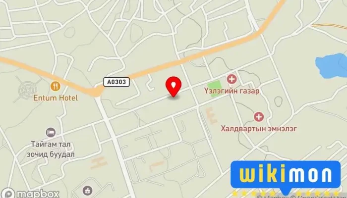 гэсэн газрын зураг Мандал Алтай зочид буудал Зочид буудал дээр Алтай